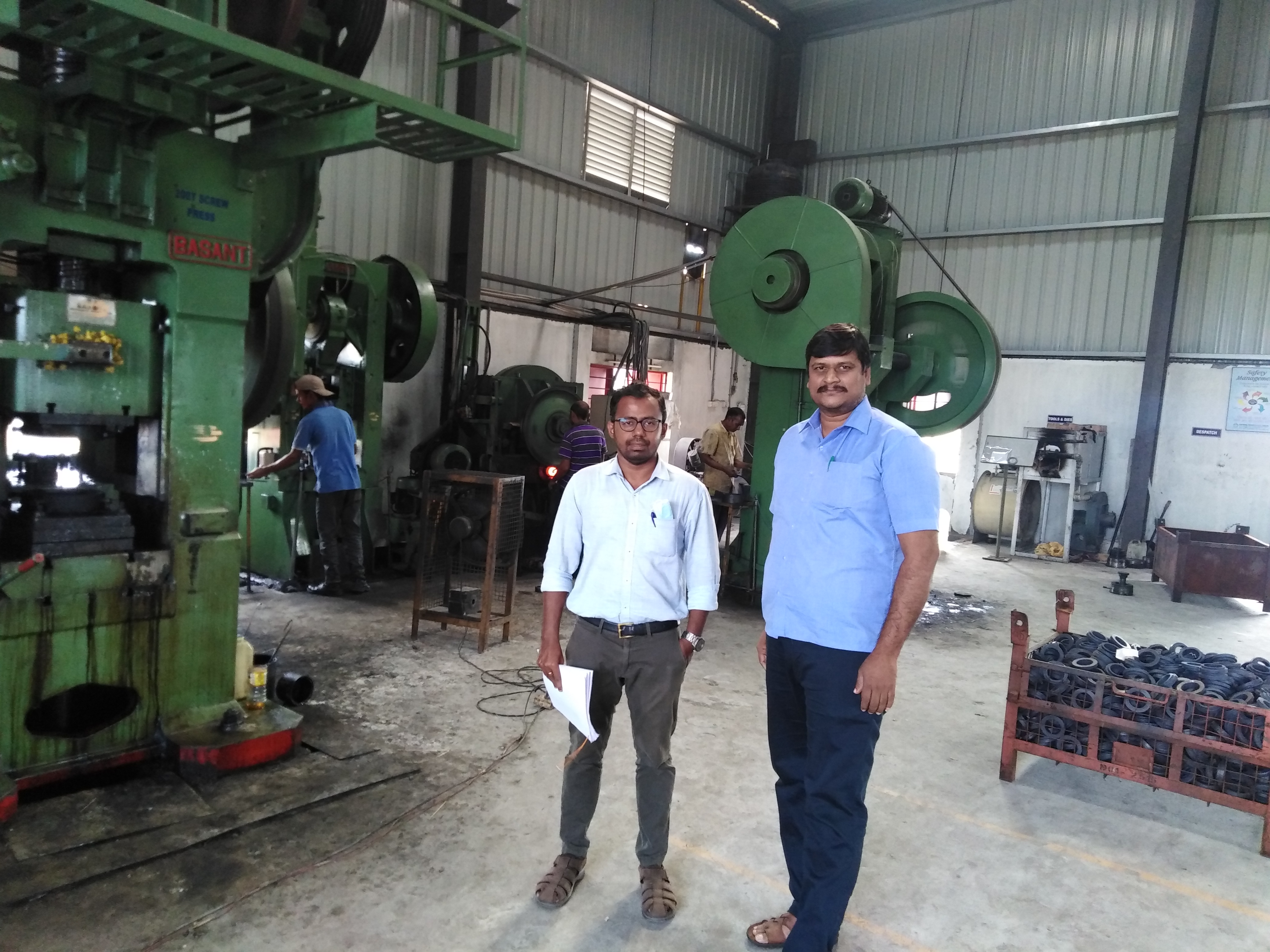 Induction heating metal treatment